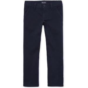 The Children’s Place Girls’ Uniform Bootcut Chino Pants(Tidal Single)