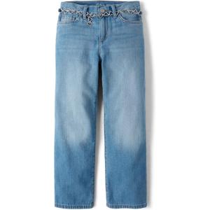 The Children’s Place Girls Wide Leg Jeans(Valley Wash)