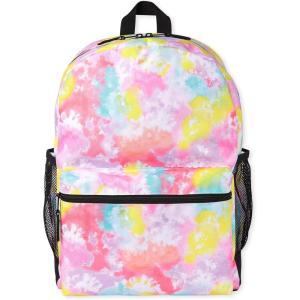 The Children’s Place Kids’ Preschool Elementary Backpack for Boys and Girls(Multicolor Tie Dye)