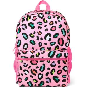 The Children’s Place Kids’ Preschool Elementary Backpack for Boys and Girls(Rainbow Leopard)