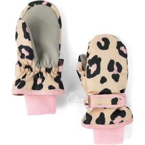 The Children’s Place Unisex Baby And Toddler Fleece Winter Snow Mittens, Water Repellent Anti Pilling(Latte)