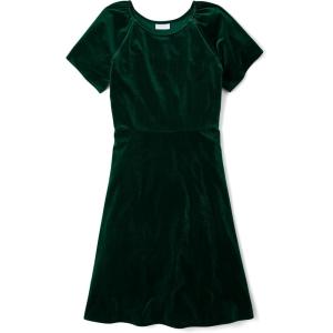 The Children’s Place Womens Short Sleeve Holiday Dress(Spruceshad Velour)