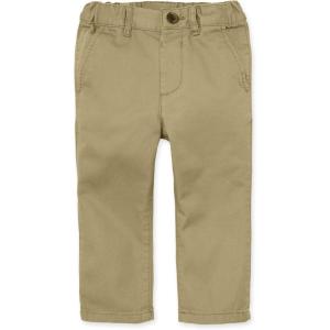 The Children’s Place and Toddler Stretch Straight Chino Pants(Flax Single)