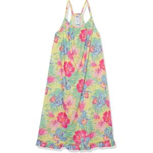 The Children’s Place girls Sleeveless Nightgown(Tropical Green)