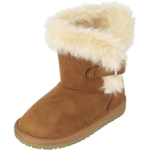 The Children’s Place girls Warm Lightweight Winter Boot(Tan)