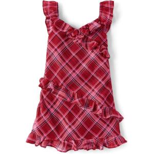 The Children’s Place,Girls,Sleeveless Dressy Dresses,Red Ochre,16