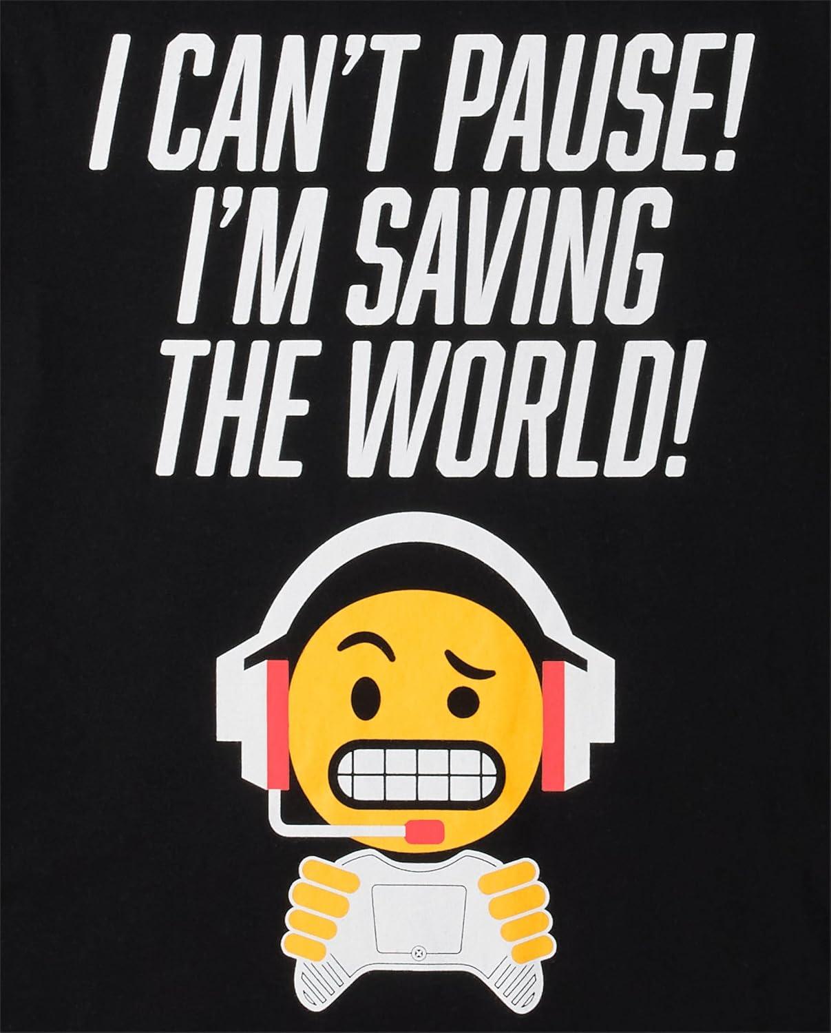 imageThe Childrens Place Boys GamerCarsSports Long Sleeve Graphic TShirts2 PackCant PauseAny Game