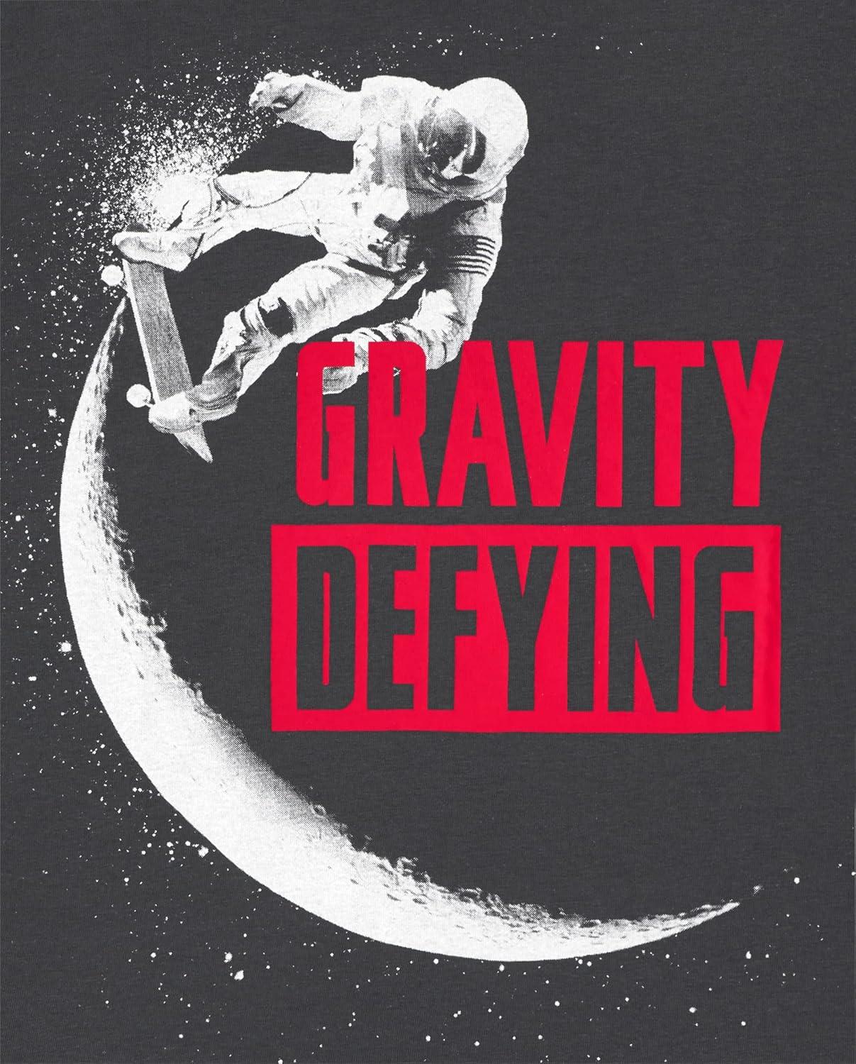 imageThe Childrens Place Boys GamerCarsSports Long Sleeve Graphic TShirts2 PackDefying GravitySnowboard 2pack