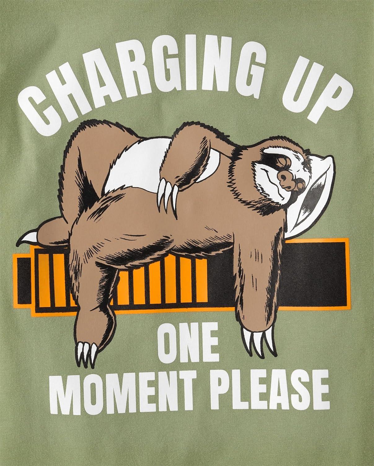 imageThe Childrens Place Boys Short Sleeve Graphic TShirt 3PackPizzaNext LevelCharging