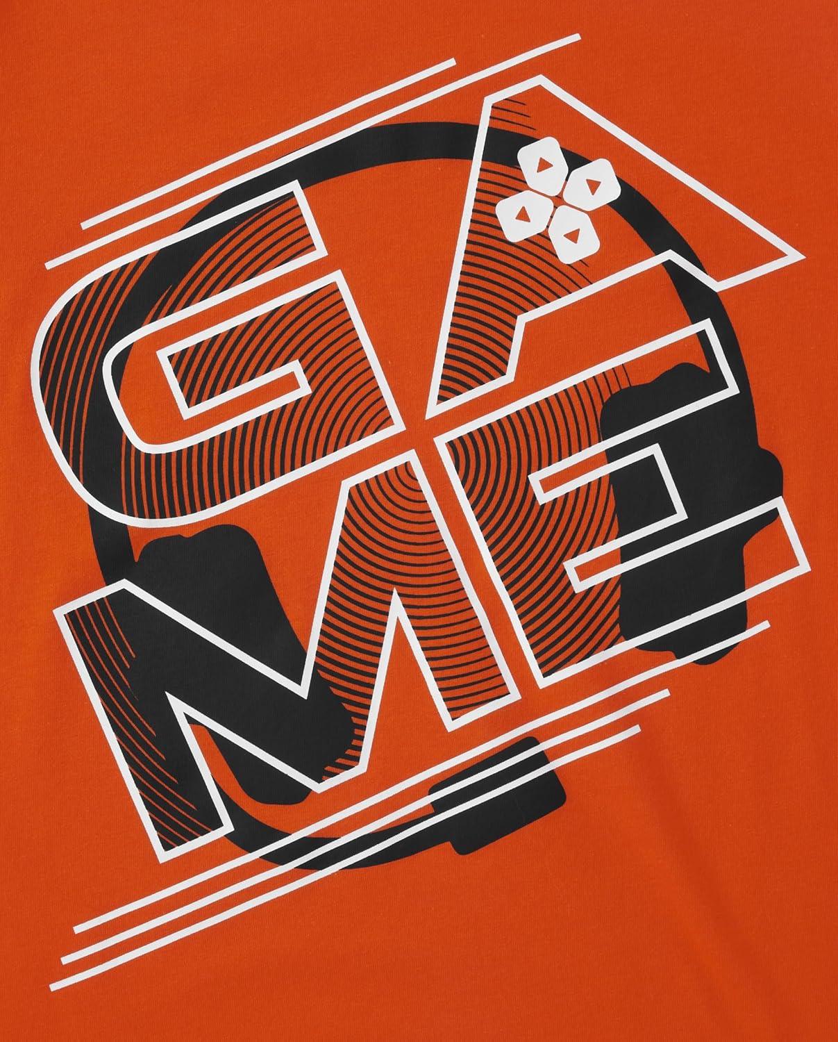 imageThe Childrens Place Boys Short Sleeve Graphic TShirt 3PackVirtualGameLevel Up 3pack