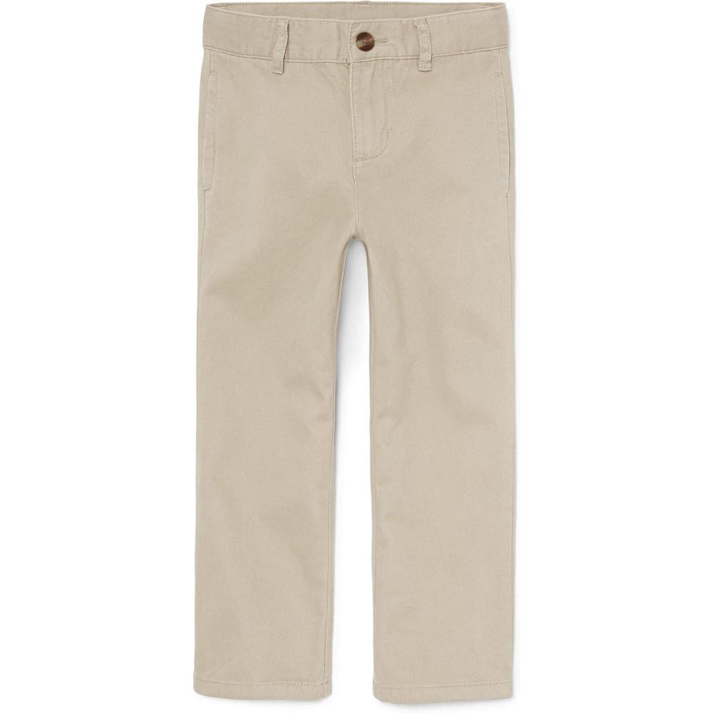 imageThe Childrens Place Boys Chino PantsSand Wash Single