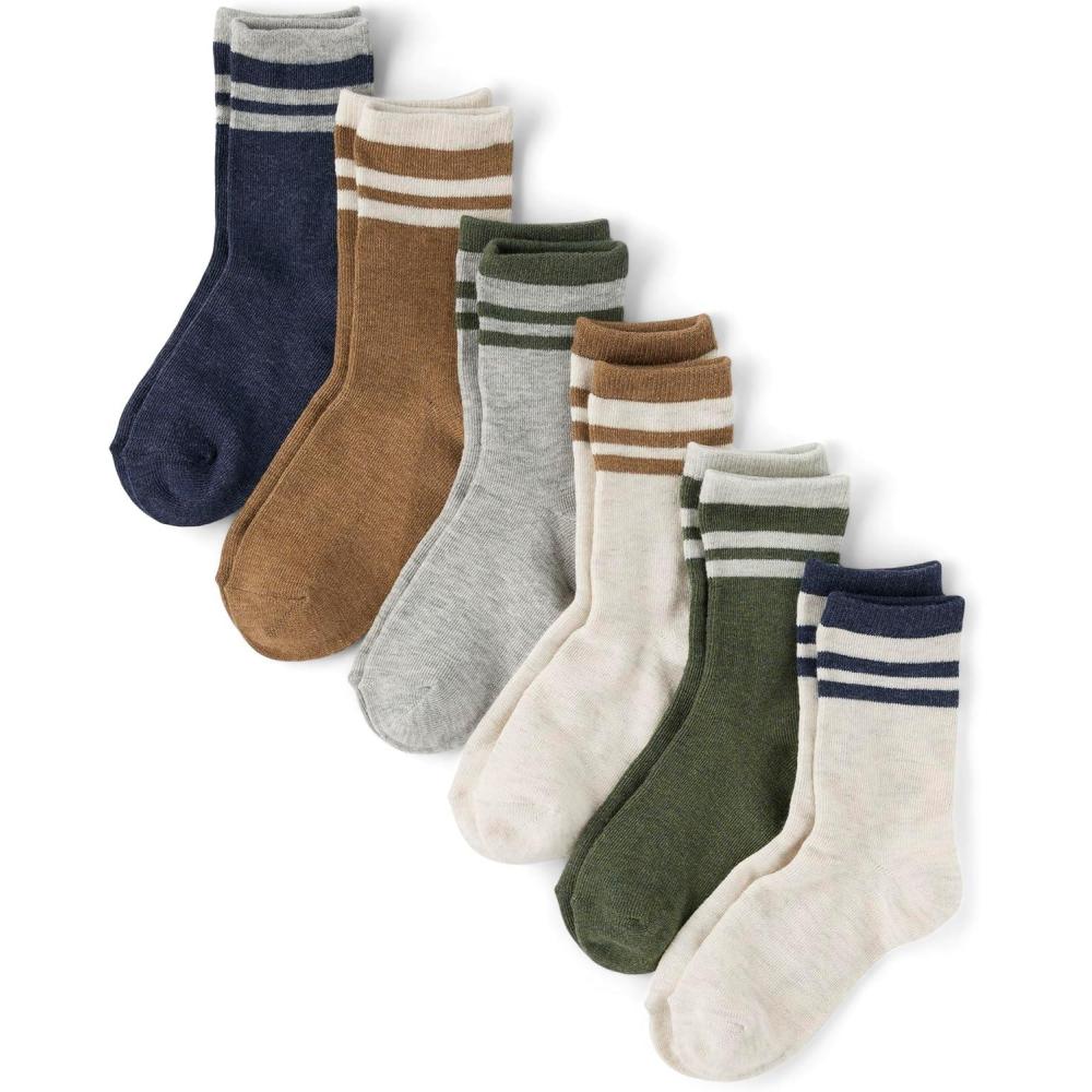 imageThe Childrens Place Boys Socks 3PackStripe 6pack