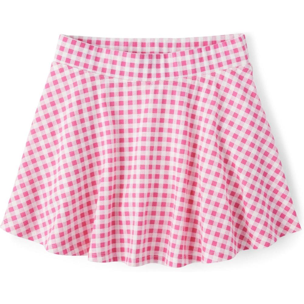 imageThe Childrens Place Girls PullOn Everyday SkortsDaisy Gingham