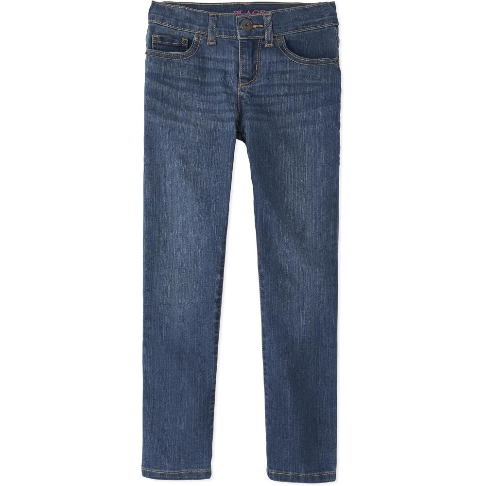 imageThe Childrens Place Girls Skinny JeansMd Lara Wash
