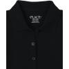 The Children’S Place Girls Short Sleeve Picque Polo Dress(Black)