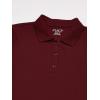 The Children’S Place Girls Short Sleeve Picque Polo Dress(Dark Red)