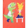 The Children’s Place Baby-Boys and Toddler Dino,Animals,Sharks Short Sleeve Graphic T-Shirts,3 Pack(Shark Bubbles/Dino Volcano/Dinos)