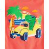The Children’s Place Baby-Boys and Toddler Dinos,Animals,Cars Short Sleeve Graphic T-Shirts,4 Pack(Monster Truck/Shark/Sunglasses/Sand)