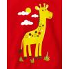 The Children’s Place Baby-Boys and Toddler Dinos,Animals,Cars Short Sleeve Graphic T-Shirts,4 Pack(Tiger/Giraffe/Monkey/Shark)