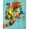 The Children’s Place Boys Animals,Cars Short Sleeve Graphic T-Shirts,3 Pack(Shark/Iguana/Turtle)