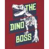 The Children’s Place Boys Dino Long Sleeve Graphic T-Shirts,multipacks(Dino Boss/Dino Surf/T-rex 3-pack)