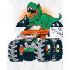 The Children’s Place Boys’ Gamer,Cars,Sports Long Sleeve Graphic T-Shirts,2 Pack(Robot Dino/Dino Monster Truck)