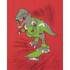 The Children’s Place Boys’ Gamer,Sports,Cars Short Sleeve Graphic T-Shirts,2 Pack(Robo Dino/Dino Skater 2-pack)
