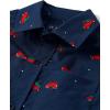 The Children’s Place Boys Long Sleeve Poplin Button Down ShirtButton Down Shirt(Christmas Truck Print)