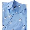 The Children’s Place Boys Long Sleeve Poplin Button Down ShirtButton Down Shirt(Snowmen)
