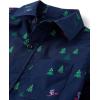 The Children’s Place Boys Long Sleeve Poplin Button Down ShirtButton Down Shirt(Tidal Trees)