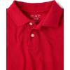 The Children’s Place Boys’ Uniform Short Sleeve Pique Polo(Classic Red)