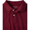 The Children’s Place Boys’ Uniform Short Sleeve Pique Polo(Redwood)