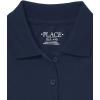 The Children’s Place Girls’ Long Sleeve Ruffle Pique Polo(Tidal Single)
