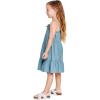 The Children’s Place Girls’ Short Sleeve Dressy Dress(Denim Blue)