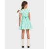 The Children’s Place Girls’ Short Sleeve Dressy Dresses(Mint Tea)