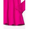 The Children’s Place Girls and Toddler Solid Long Sleeve Skater Dress(Aurora Pink Single)