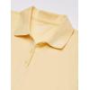 The Children’s Place baby-girls And Toddler Short Sleeve Ruffle Pique Polo(Pale Sun)