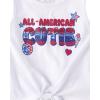 The Children’s Place baby-girls And Toddler Sleeveless Tank Top and Shorts 2-piece Set(American Cutie Set)