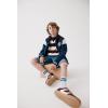The Children’s Place boys Bomber Varsity Jacket(Tidal)