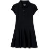 The Children’S Place Girls Short Sleeve Picque Polo Dress(Onyx)