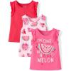 The Children’s Place Baby-Girls and Toddler Assorted Tank Tops(Watermelon 3-pack)