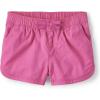 The Children’s Place Baby-Girls and Toddler Twill Pull on Shorts(French Rose Pink)
