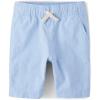The Children’s Place Boys’ Pull on Jogger Shorts(Light Blue)