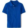 The Children’s Place Boys’ Uniform Short Sleeve Pique Polo(Renew Blue)