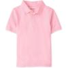 The Children’s Place Boys’ Uniform Short Sleeve Pique Polo(Rose Pottery)