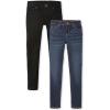 The Children’s Place Girls Super Skinny Jeans(Dark Twilight/Black 2-pack)