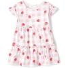 The Children’s Place Girls and Toddler Short Sleeve Fashion Dress(Strawberry Gingham)