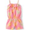The Children’s Place baby-girls And Toddler Casual Sleeveless Shorts Romper(Bright Pink Pineapple)