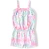 The Children’s Place baby-girls And Toddler Casual Sleeveless Shorts Romper(Pink Blue)