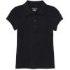 The Children’s Place baby-girls And Toddler Short Sleeve Ruffle Pique Polo(Black)